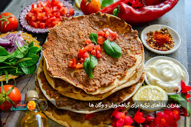 غذاهای گیاهی ترکی 
